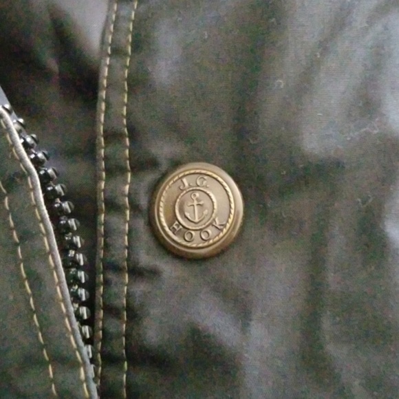 Men's J. G. Hook Coat with Hood Size Large - Picture 7 of 7